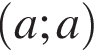  левая круг­лая скоб­ка a;a пра­вая круг­лая скоб­ка 