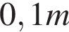 0,1m