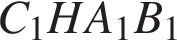 C_1HA_1B_1