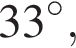33 гра­ду­сов,