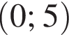  левая круг­лая скоб­ка 0; 5 пра­вая круг­лая скоб­ка 