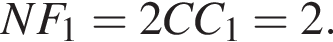  NF_1 = 2CC_1 = 2.