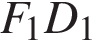 F_1D_1