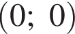  левая круг­лая скоб­ка 0;0 пра­вая круг­лая скоб­ка 