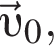 \vec v _0,