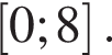  левая квад­рат­ная скоб­ка 0;8 пра­вая квад­рат­ная скоб­ка .
