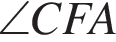 \angle CFA