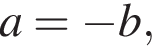 a= минус b,