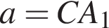 a=CA_1