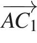 \overrightarrowAC_1