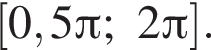 левая квадратная скобка 0,5 Пи ;2 Пи правая квадратная скобка .