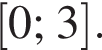  левая квад­рат­ная скоб­ка 0; 3 пра­вая квад­рат­ная скоб­ка .