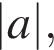 |a|,