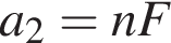  a_2 = nF