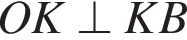 OK\perp KB